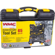 65 ნაჭრიანი ხელსაწყოების ნაკრები WMC TOOLS 3065