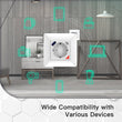 ჭკვიანი როზეტი Moes WK-Y-EU-1U1C-WH-EN