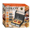სენდვიჩის აპარატი 3-1 ში Sokany SK-08092