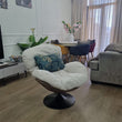 360°-ით მბრუნავი რბილი სავარძელი OEM BS2349