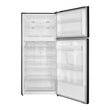 მაცივარი ALNEO ALN 480 BLACK GLASS