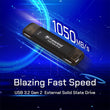 2TB გარე მყარი დისკი Transcend TS2TESD310C
