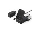 დამტენი: Anker MagGo Foldable 3-in-1 Wireless Charging Station Black Stone