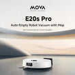 რობოტი მტვერსასრუტი Mova E20s Pro White (RLE23SA)