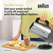 ელექტრო ჩაიდანი BRAUN WK1500BK