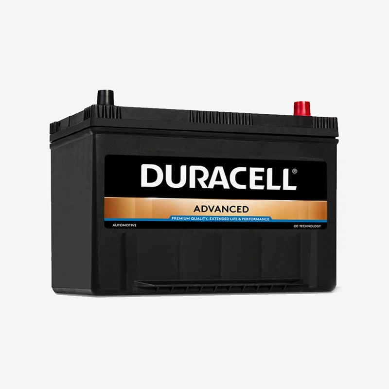 ავტომობილის აკუმულატორი 95ამპ Duracell DA95 95 Ah JIS . D31L / N70