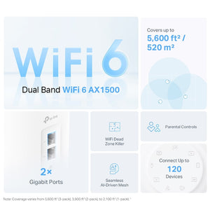 Wi-Fi როუტერი TP-Link DECO X10(1-PACK)