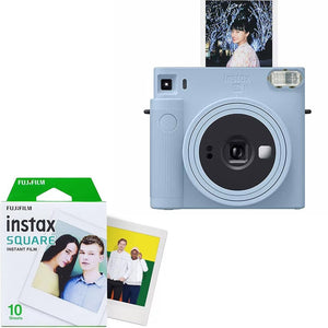 მომენტალური ბეჭვდის ფოტოაპარატი Fujifilm Instax Square SQ-1 + 10 ფირი საჩუქრად