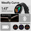 სმარტ საათი Weofly Curve Black