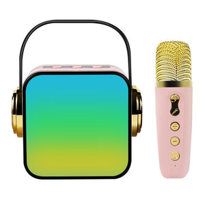 მინი Bluetooth დინამიკი RGB ფერებით და მიკროფონით OEM ZX-03