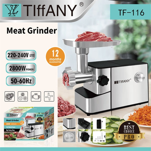 ხორცსაკეპი მანქანა Tiffany TF-116