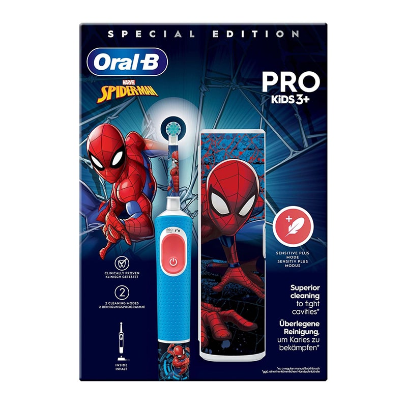 ელექტრო კბილის ჯაგრისი Oral-B D103.413.2 Spiderman