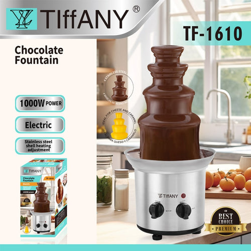 4 დონიანი შოკოლადის ფანტანი Tiffany TF-1610