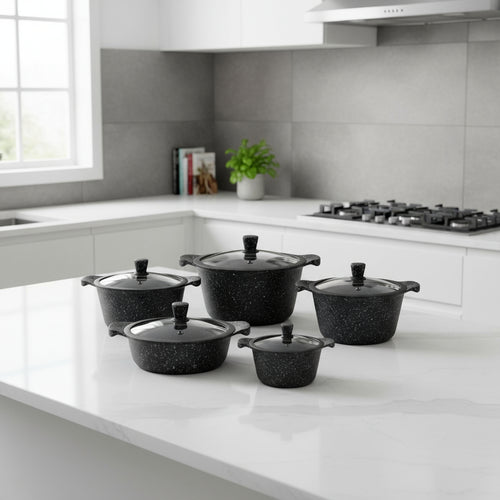 გრანიტის ქვაბების ნაკრები Shaffer