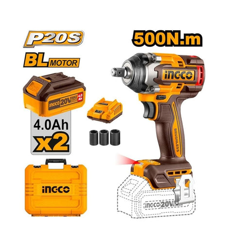 ელექტრო ქანჩის მოსახსნელი 20V INGCO CIWLI2050