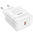 ადაპტერი Hoco DC108 Cool PD20W Single port charger Type-C White