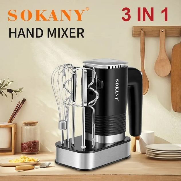 5 სიჩქარიანი მიქსერი სადგამით Sokany SK-02001