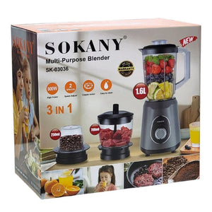 ბლენდერი 3-1 ში Sokany SK-03036