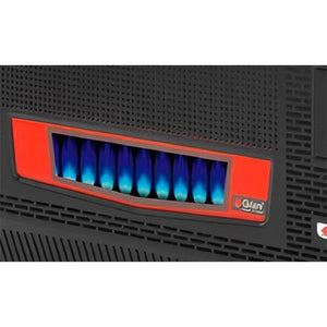 გაზის გამათბობელი 50-60 მ² GDS-321-C BLACK Glass