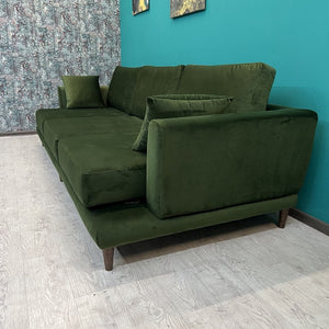 დივანი Copenhagen Green 230x170x85 სმ