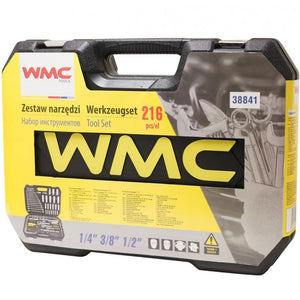 53 ნაჭრიანი ხელსაწყოების ნაკრები WMC TOOLS WMC-2531-5 EURO