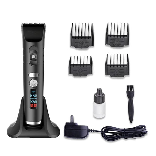 თმის და წვერის საკრეჭი სადგამით Cronier CR-R2