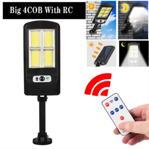 მზის ენერგიაზე მომუშავე სენსორული სანათი პულტით OEM Sensor 884