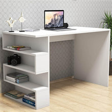 საოფისე და სამეცადინო მაგიდა თაროებით Gelens IS0776