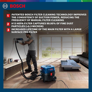 მტვერსასრუტი BOSCH GAS 12-25 PL