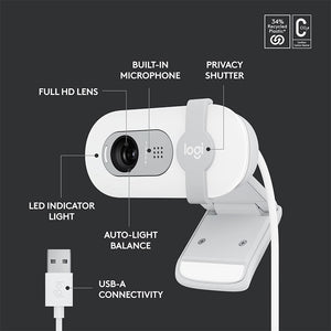 ვებ კამერა Logitech Brio 100 Full HD Webcam L960-001617