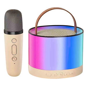 მინი Bluetooth დინამიკი RGB ფერებით და მიკროფონით OEM K52
