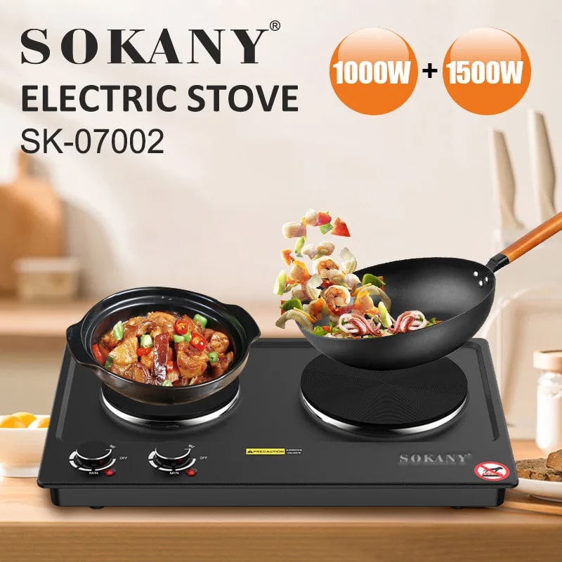 ელექტრო ქურა Sokany SK-07002
