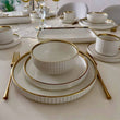 ჭურჭლის ნაკრები 6 პერსონაზე SLG Ceramics YTG32-1 White