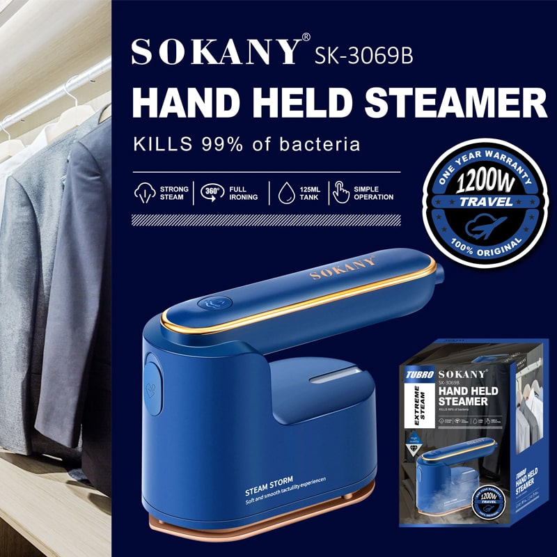 ხელის ორთქლის უთო Sokany SK-3069B