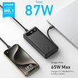 ფოვერბანკი Anker Power Bank (20K, 87W, Built-In USB-C Cable) B2B - UN (excluded CN, Europe) Black Iteration 1