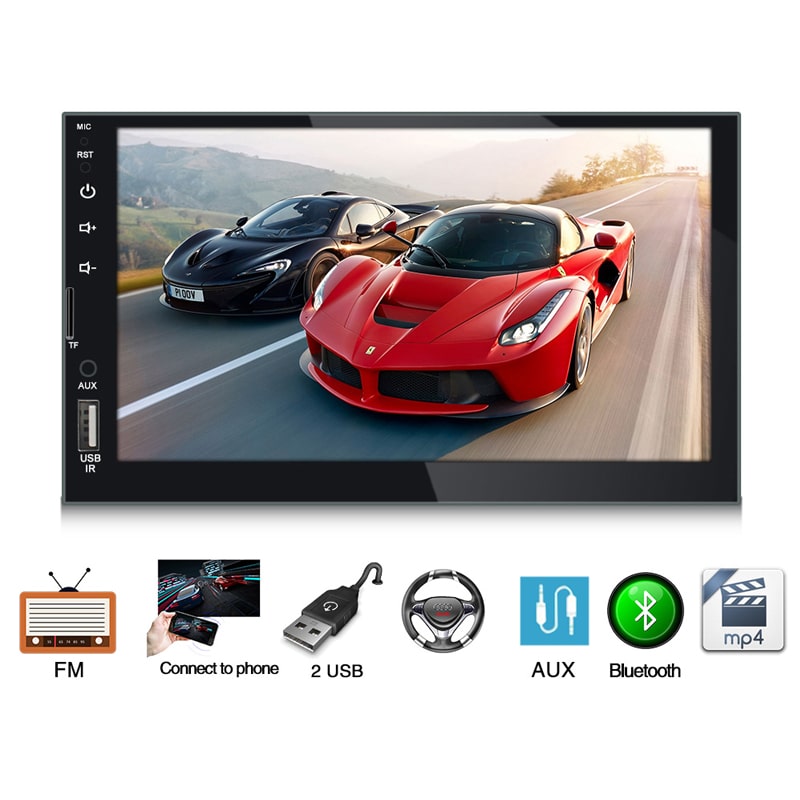 Bluetooth მაგნიტოფონი Touch Screen ეკრანით OEM 7023B