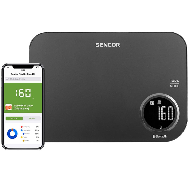 სამზარეულოს ჭკვიანი სასწორი Sencor Smart Kitchen Scale