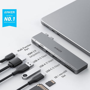 USB-C ჰაბი MacBook-ისთვის 7-2-ში Anker 547