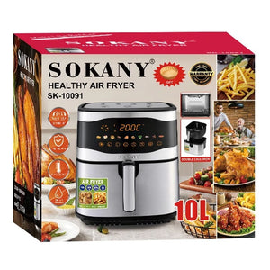 აეროგრილი 10ლ Sokany SK-10091