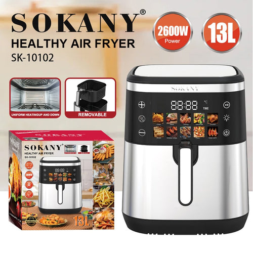 აეროგრილი 13ლ Sokany SK-10102