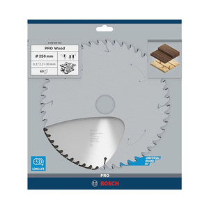 ხერხის პირი 250x3,2x30მმ-60T BOSCH 2608640665