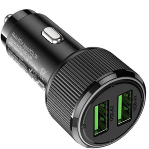 მანქანის დამტენი Hoco NZ14 36W Dual-port
