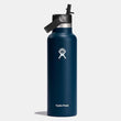 თერმო ბოთლი Hydro Flask 21 OZ STANDARD FLEX STRAW CAP INDIGO