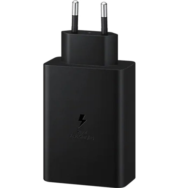 სწრაფი დამტენი Samsung 65W Wall Charger 2xUSB-C (EP-T6530NBEGRU)