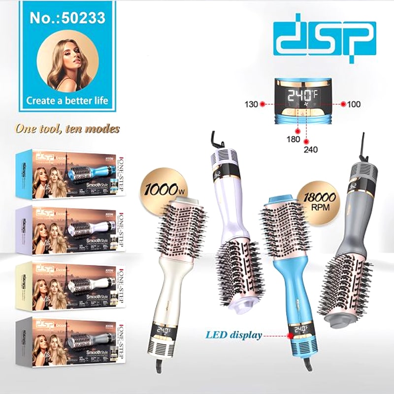 თმის ფენი სავარცხელი DSP 50233