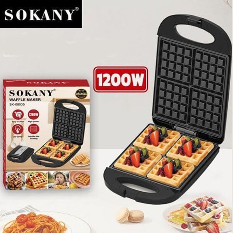 ბელგიური ვაფლის საცხობი Sokany SK-08035