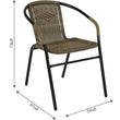 ბაღის სკამი BLOG Rattan SC-039A (A3411)