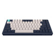 კლავიატურა Dark Project KD83A Ivory Navy Blue RGB ANSI Layout EN