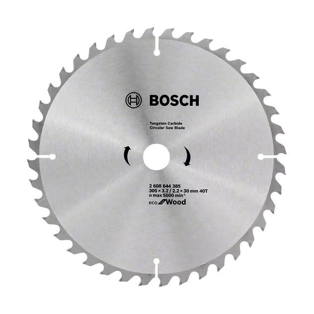 ცირკული ხერხის საჭრელი დისკი 305x3,2/2,2x30მმ-40T BOSCH 2608644385