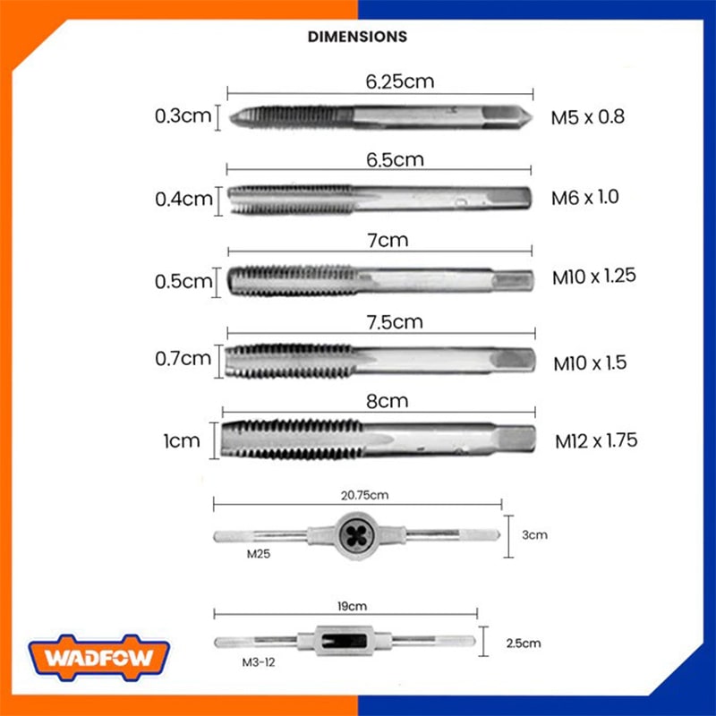 12-piece screwdriver set (wrench) WADFOW WAJ1L01 – ყიდვა ყველაზე იაფად ...